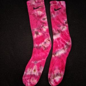 Tie dye Nike socks